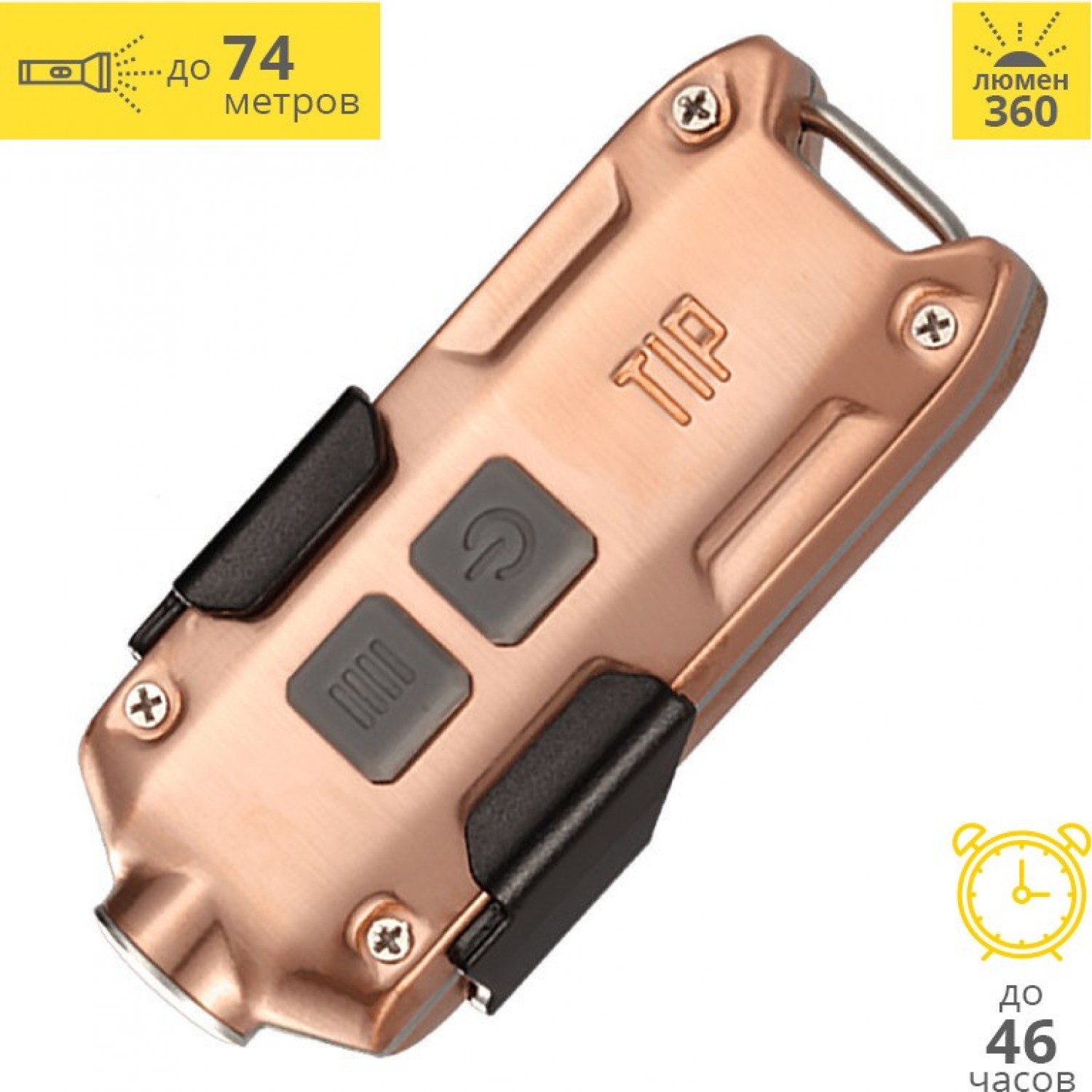 NITECORE TIP COPPER CREE XP-G2 S3 17547. Купить Фонарь на Официальном Сайте  NITECORE в России.