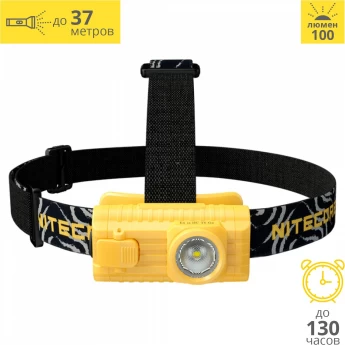 Налобный взрывозащищенный фонарь NITECORE HA23-EX 19548 Налобный взрывозащищенный фонарь NITECORE HA23-EX 19548