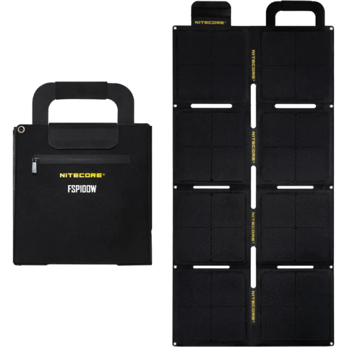 Водонепроницаемая солнечная панель NITECORE FSP100W 100W 20703 Водонепроницаемая солнечная панель NITECORE FSP100W 100W 20703