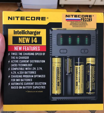 Nitecore i4 схема